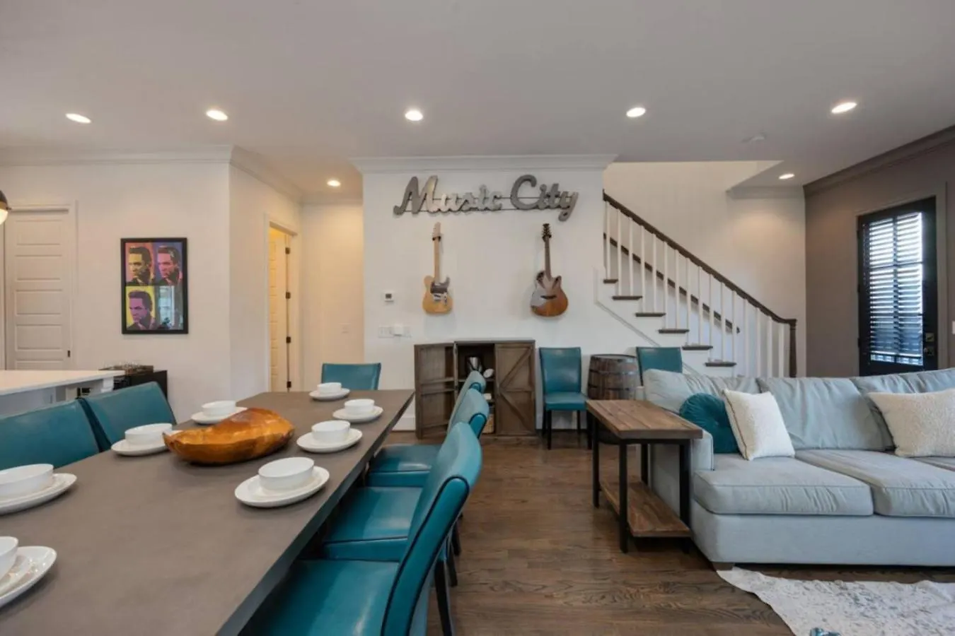 Weho Indie Villa 3 Bedroom 3 Bath Just 1.3 Miles To Geodis Nashville 0*,